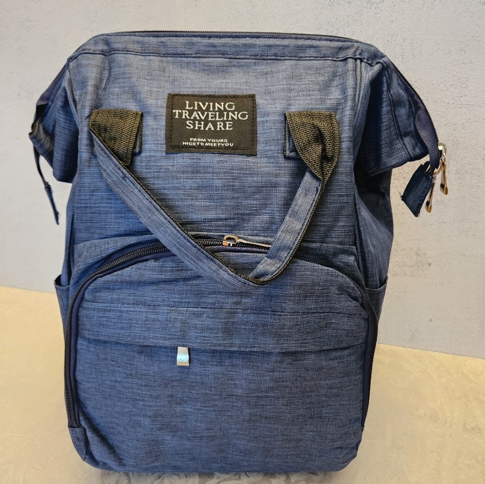 Living Traveling Share Baby Diaper Bag Multi-Function Travel Waterproof Backpack